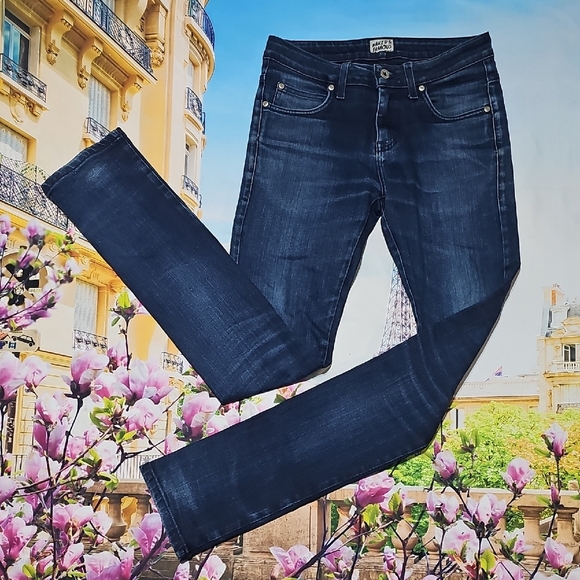 Naked & Famous Denim Other - Naked & Famous Denim Skinny Guy Dark Blue Power Stretch Jeans Size 30x34
